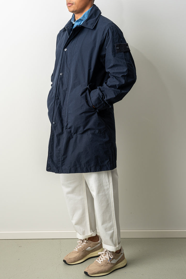 David Light-TC Ghost Long Coat 7100005 Navy Blue