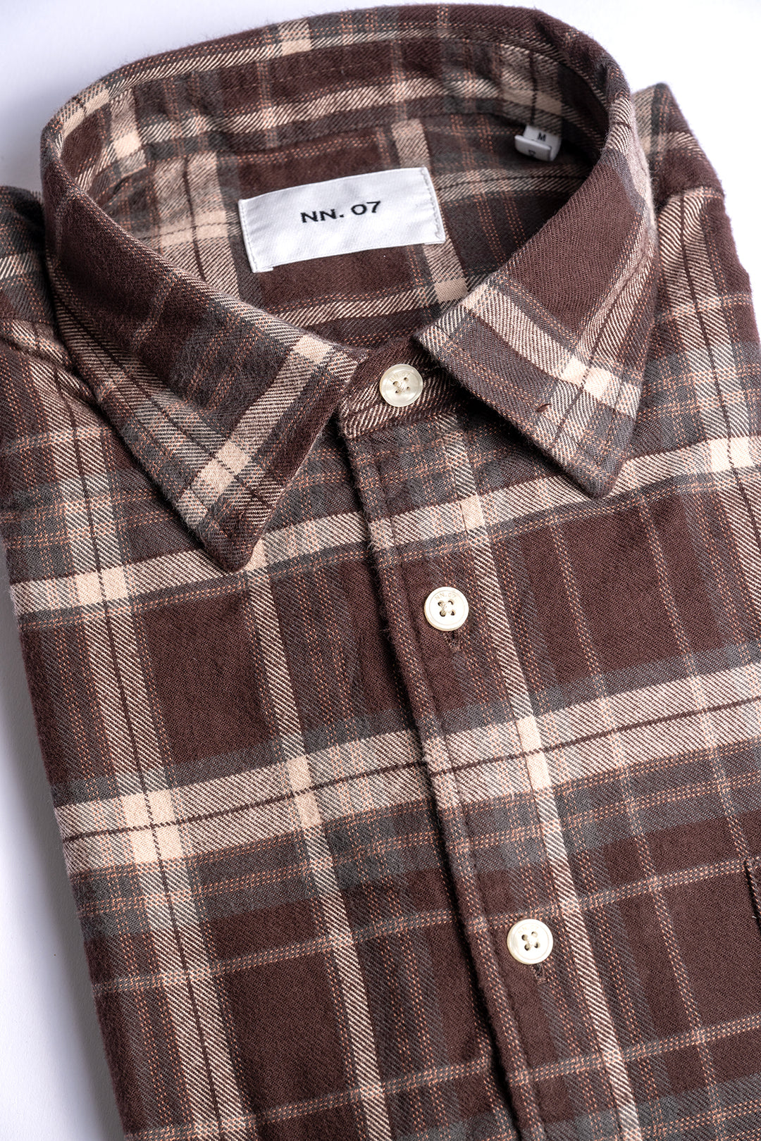 Deon 5465 Flannel Shirt Dusky Port