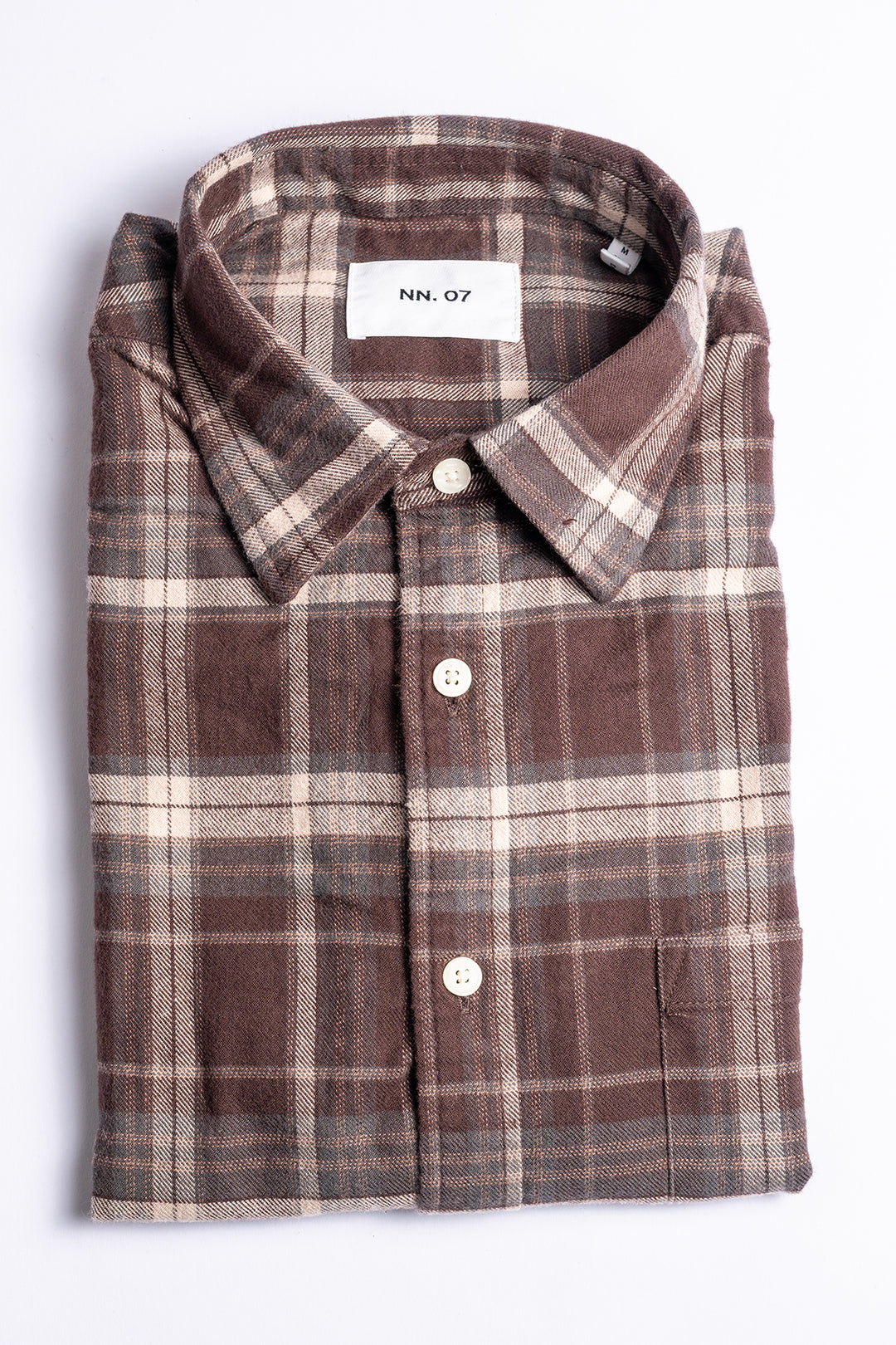 Deon 5465 Flannel Shirt Dusky Port
