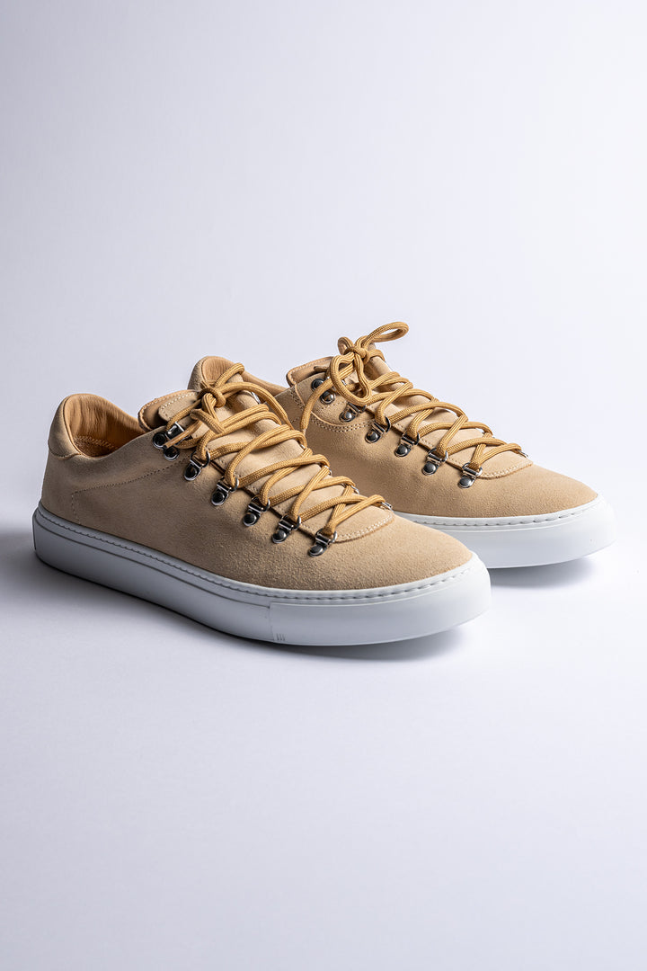 Marostica Low Sneaker Suede Beige