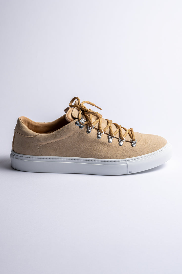 Marostica Low Sneaker Suede Beige