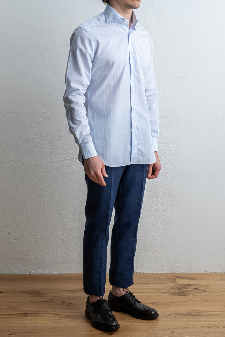 Dobby Wrinklefree Shirt LIGHT BLUE