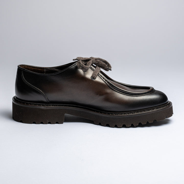 Scarpa Leather Shoe DARK BROWN