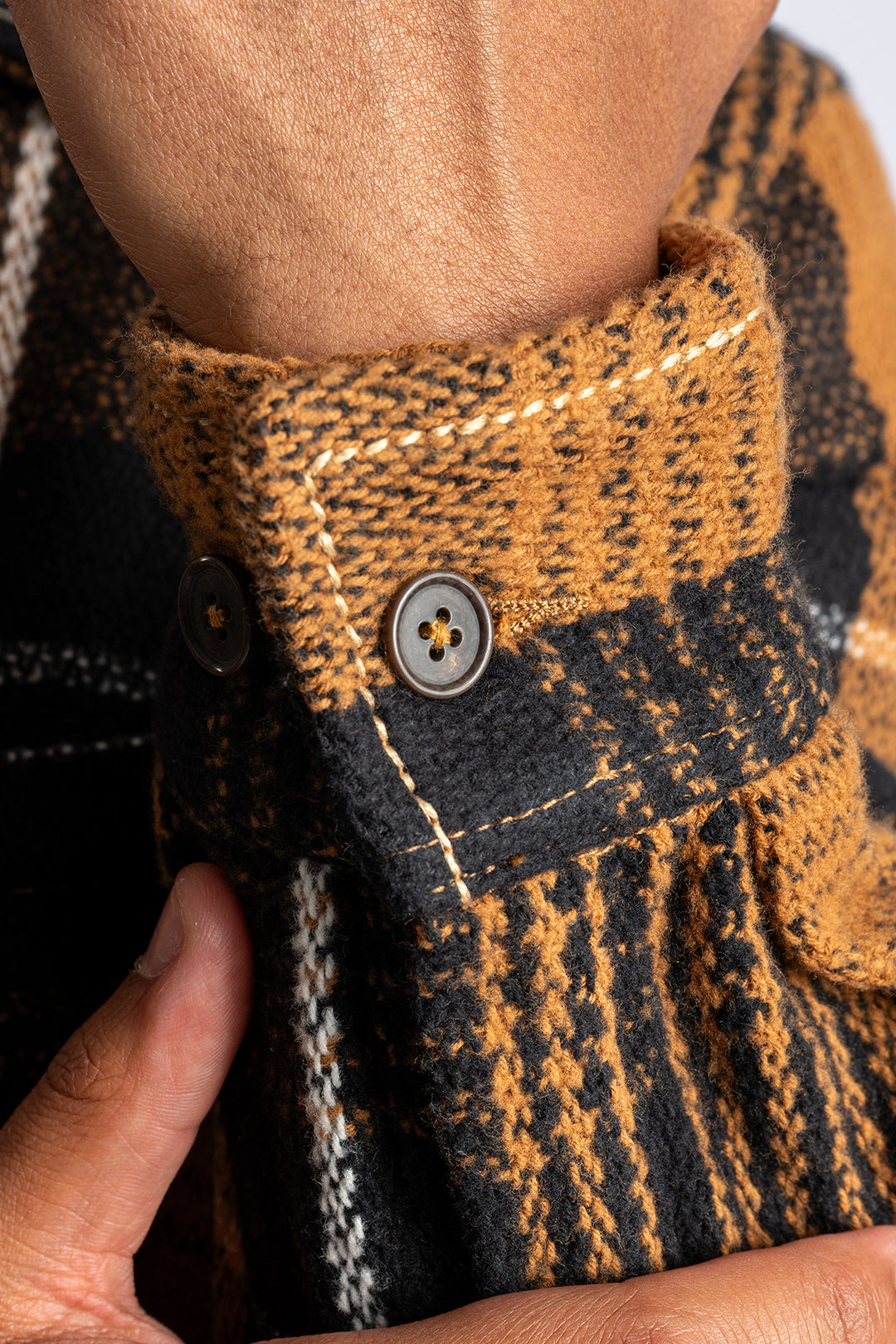 Earth Check Uniform Jacket Brown