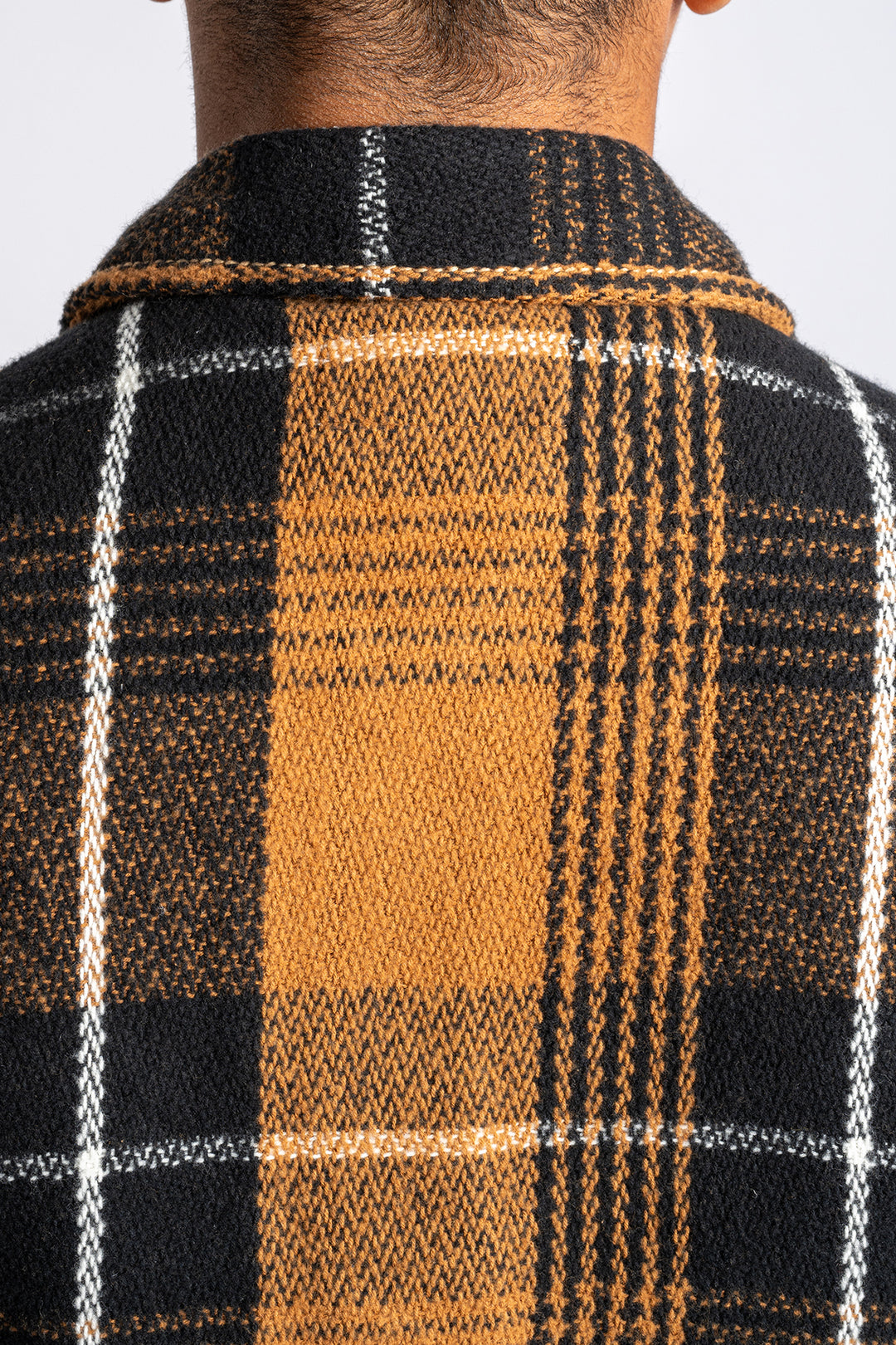 Earth Check Uniform Jacket Brown