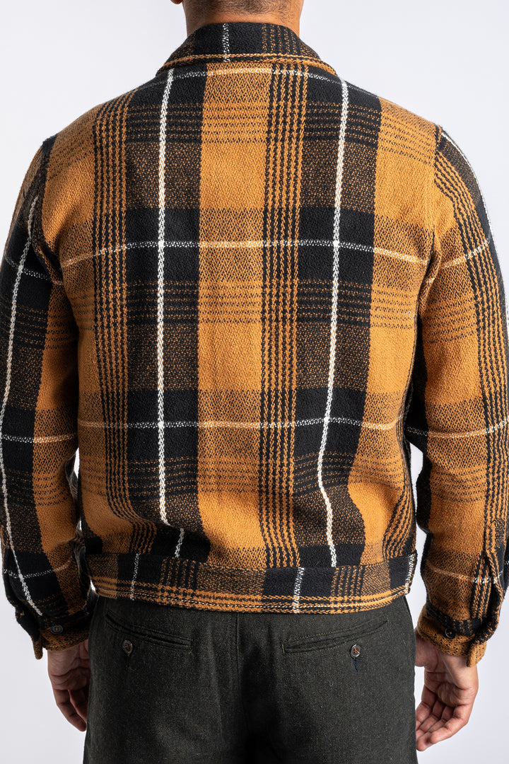 Earth Check Uniform Jacket Brown