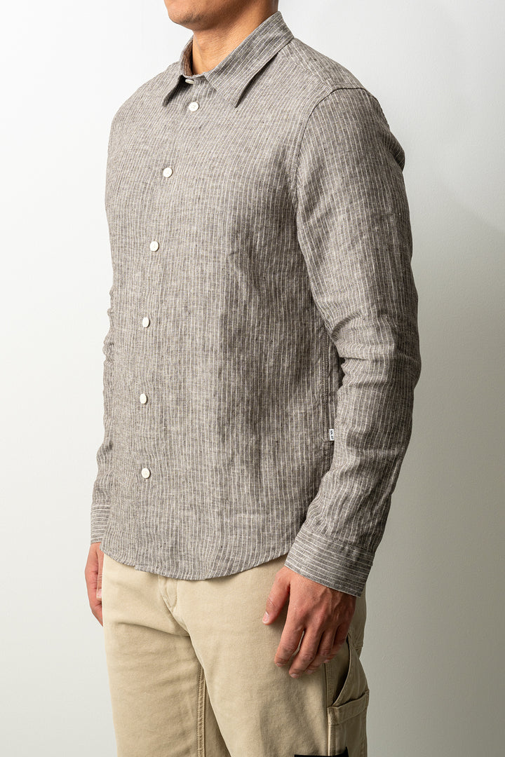 Enzo Shirt 5728 Clay Stripe