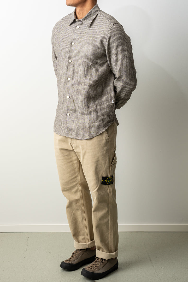 Enzo Shirt 5728 Clay Stripe