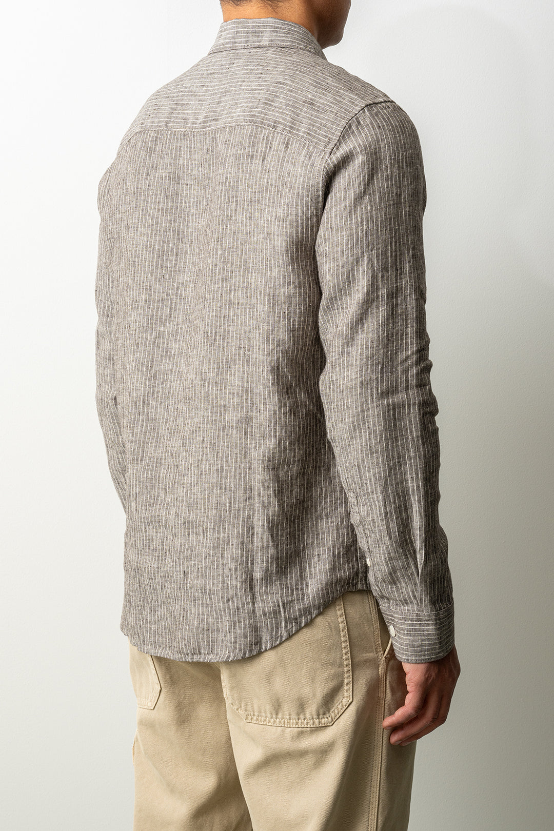 Enzo Shirt 5728 Clay Stripe