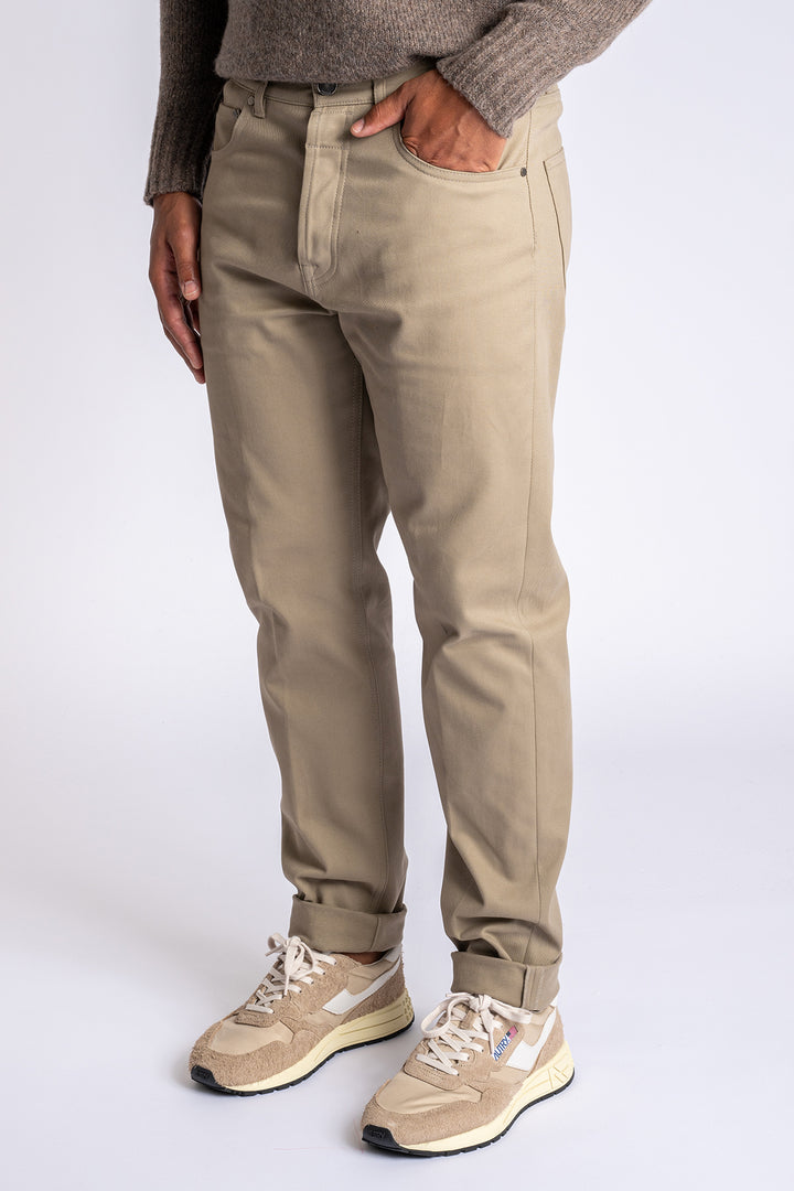 Five Pocket Jimmy Trouser Taupe