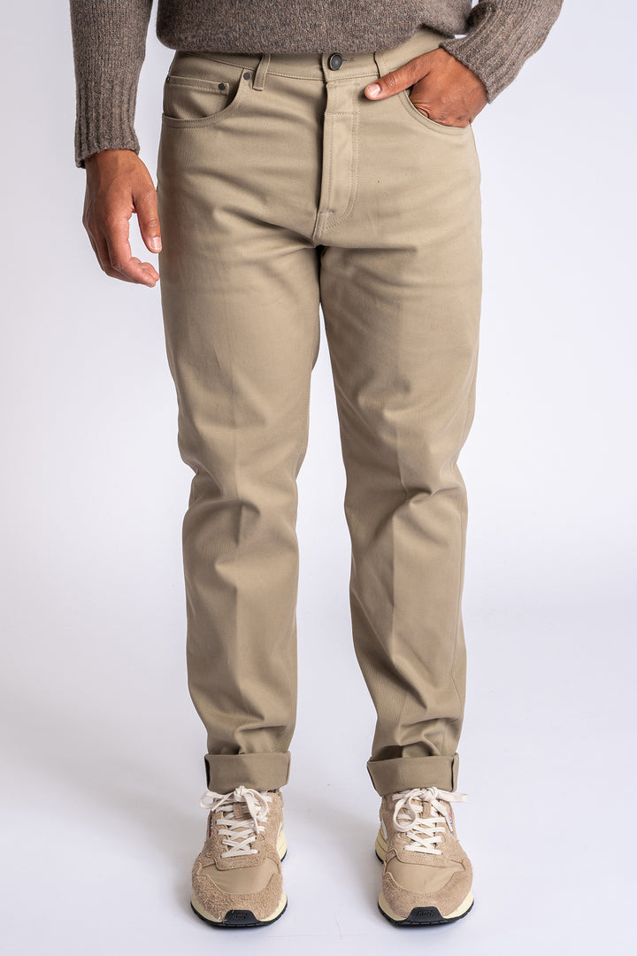 Five Pocket Jimmy Trouser Taupe
