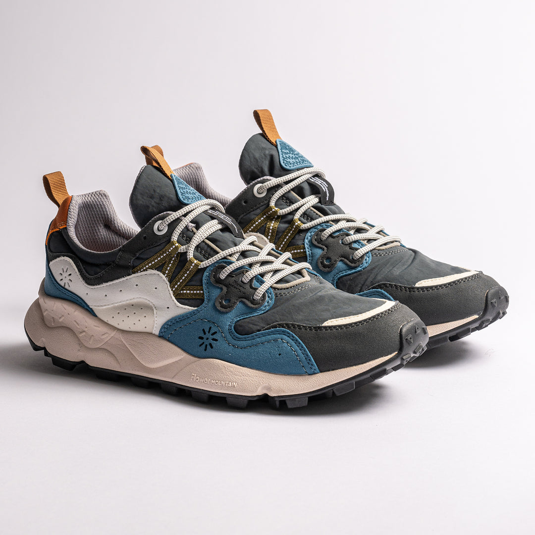 Yamano Eco Suede Nylone Sneaker Stone / Anthracite