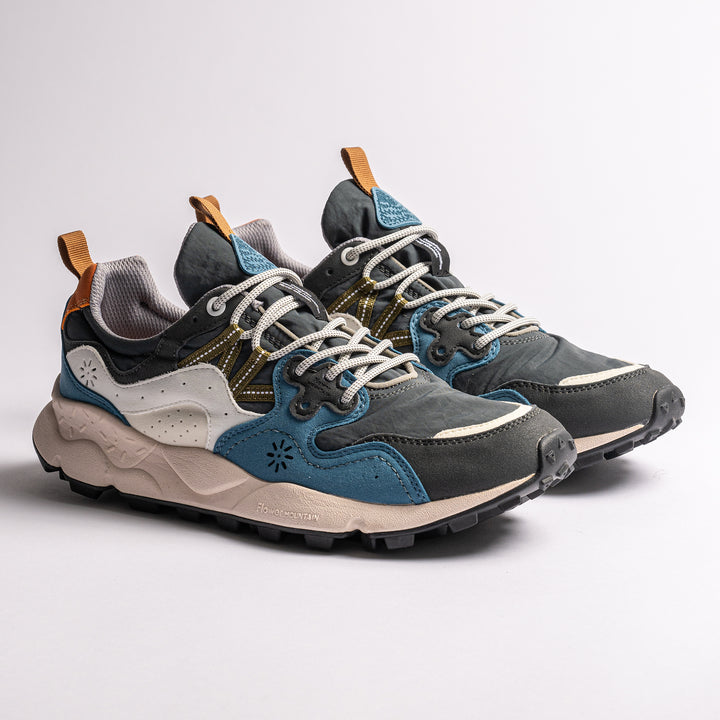 Yamano Eco Suede Nylone Sneaker Stone / Anthracite