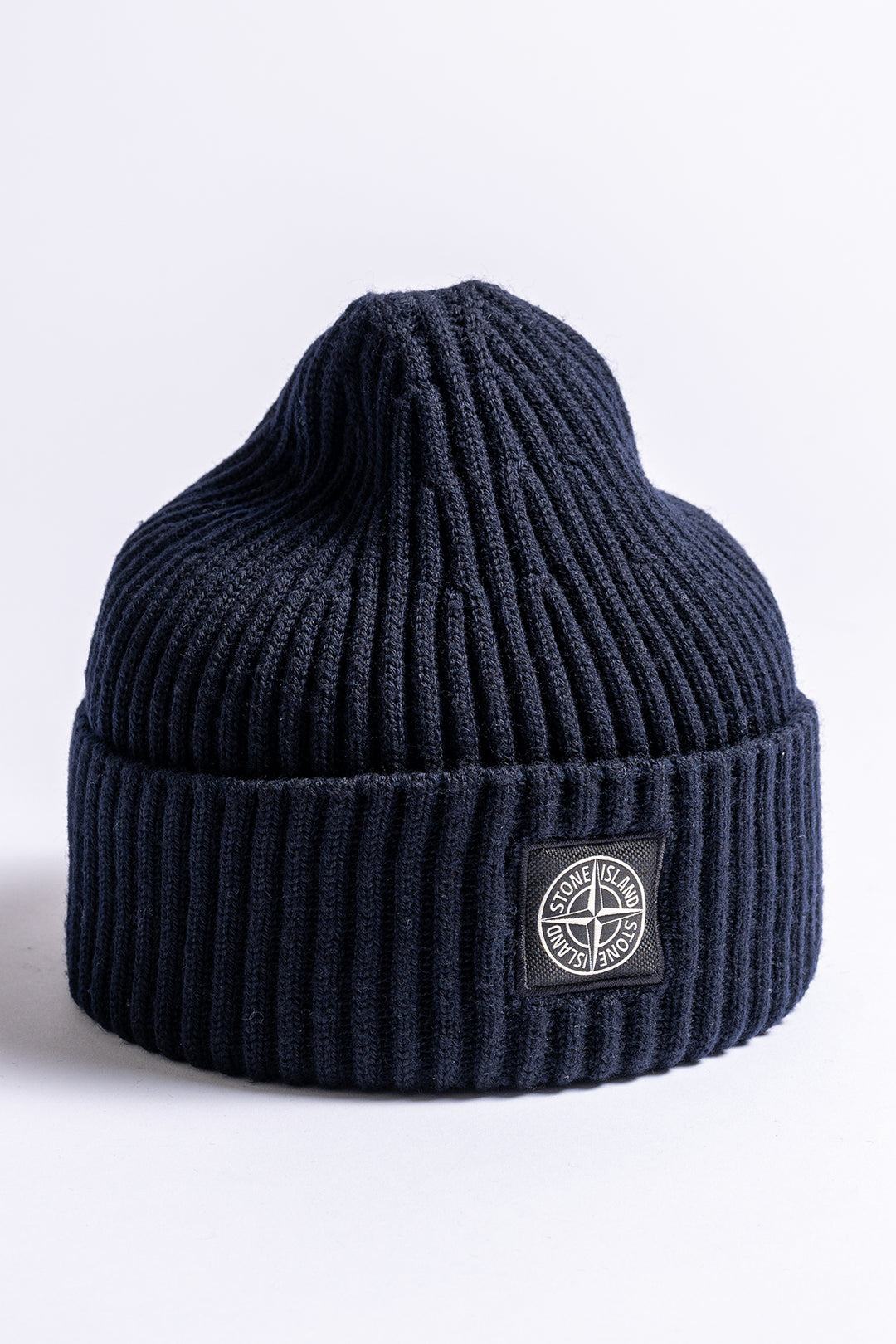 Full Ribb RWS Wool Beanie N100002 Navy Blue