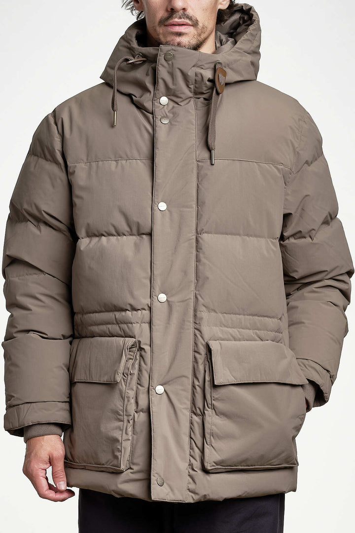 Classic Down Parka Faded Taupe