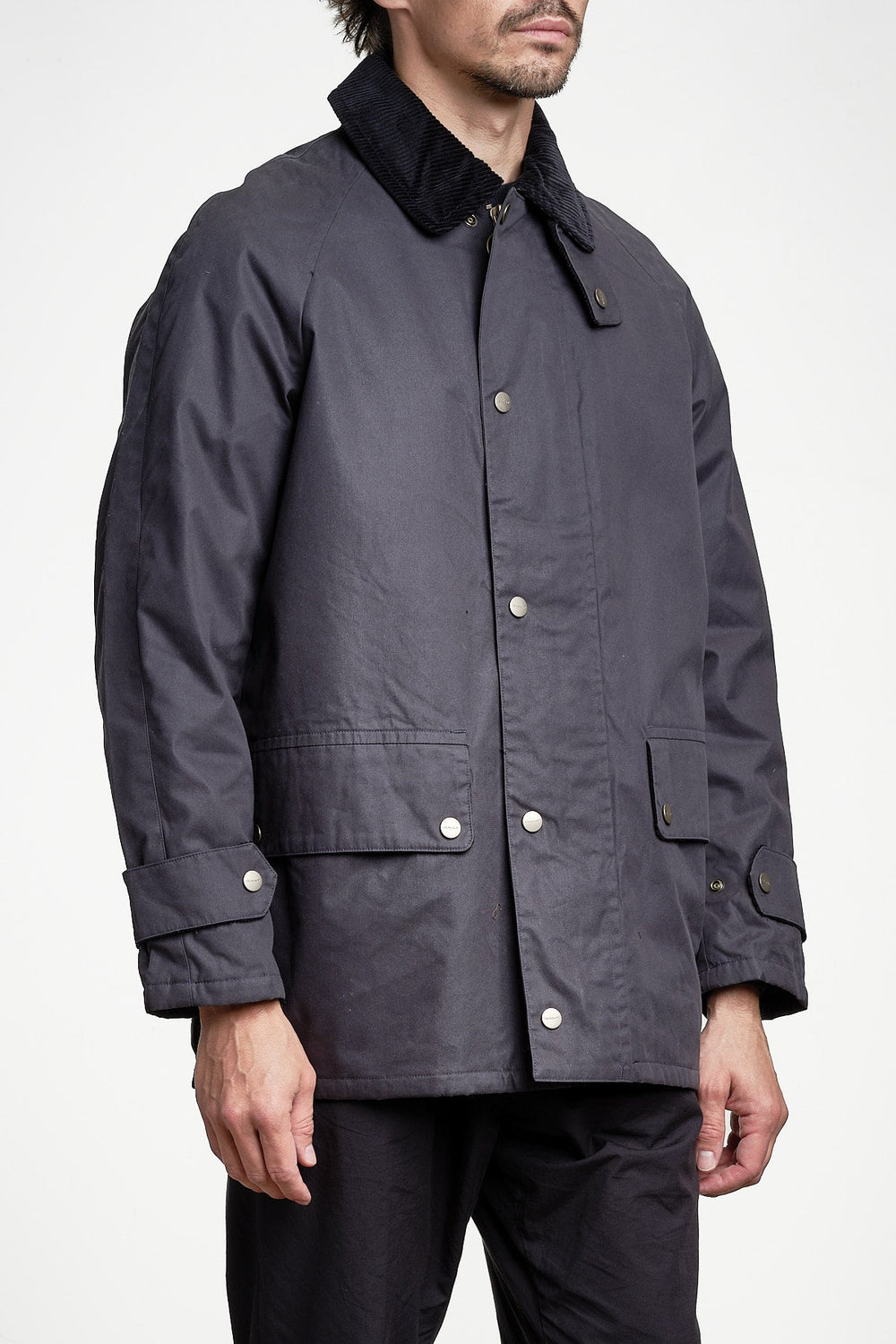 Waxed Barn Jacket Marine – GANT, sidan