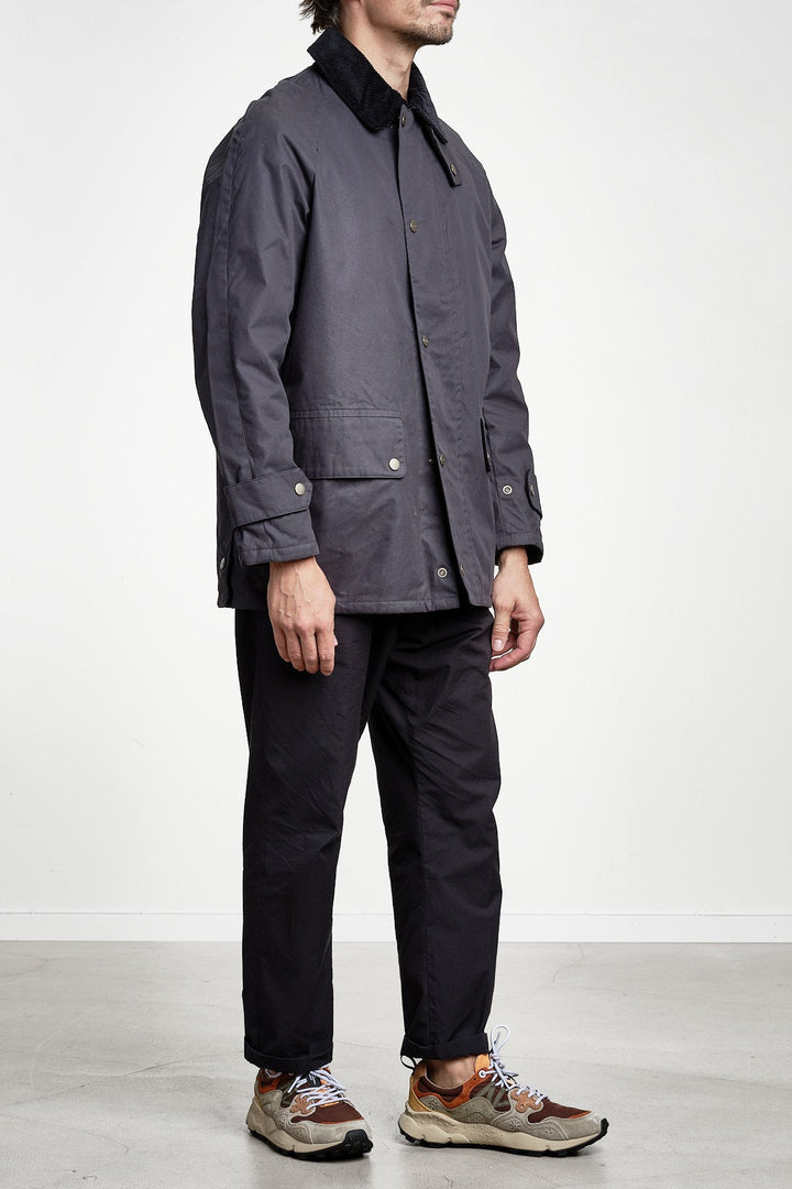 Waxed Barn Jacket Marine – GANT, detalj