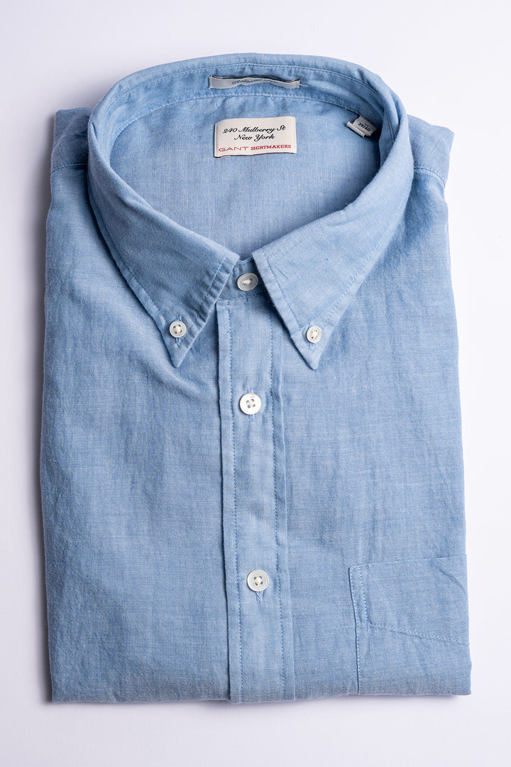Rel Indigo Chambray Shirt LIGHT INDIGO