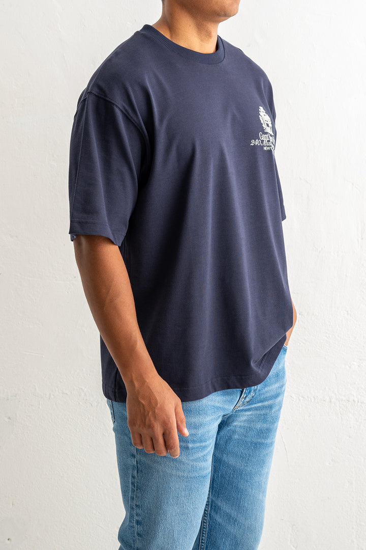 Graphic T-Shirt Evening Blue