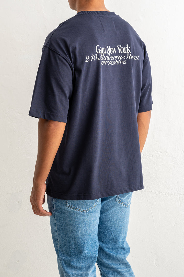 Graphic T-Shirt Evening Blue