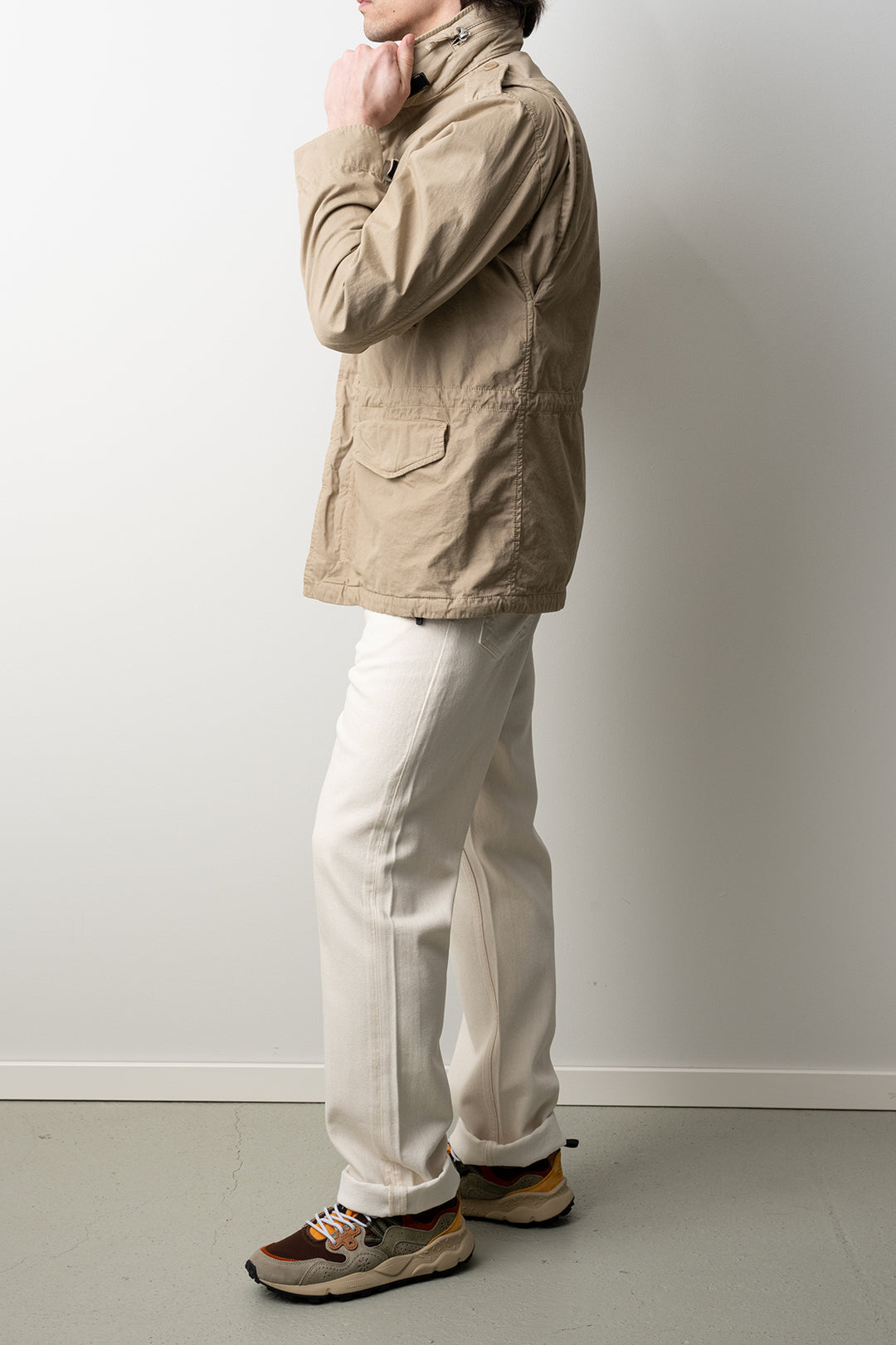 Giub Minifield Cotton Jacket Beige