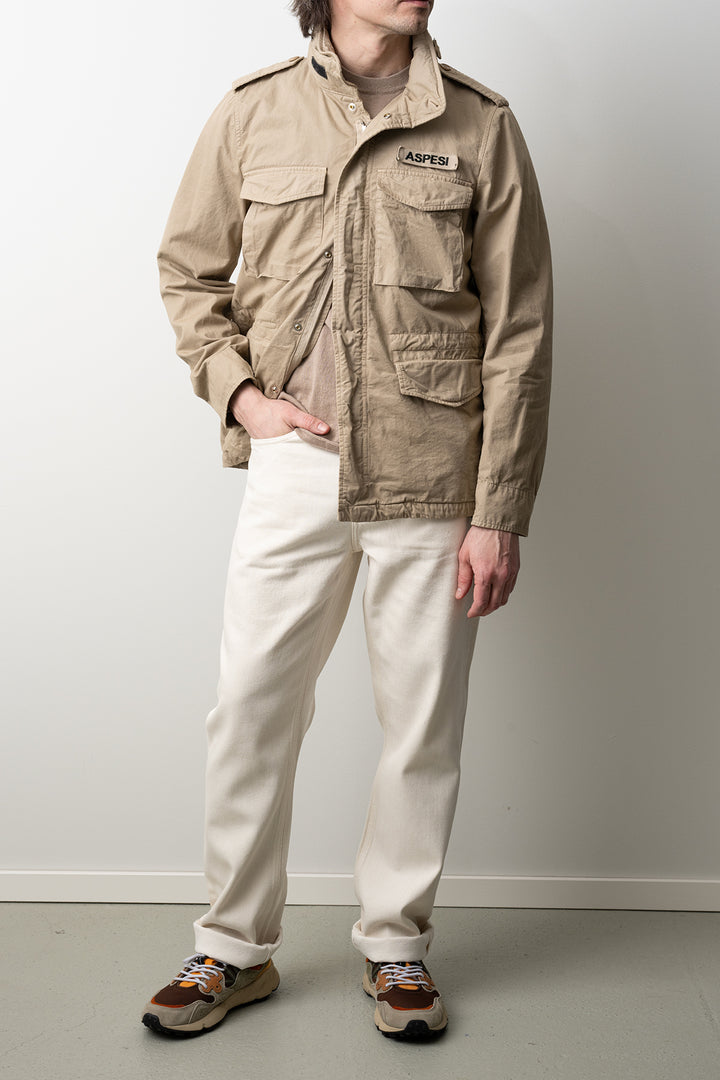 Giub Minifield Cotton Jacket Beige