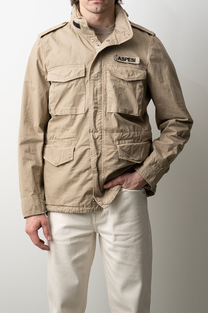 Giub Minifield Cotton Jacket Beige
