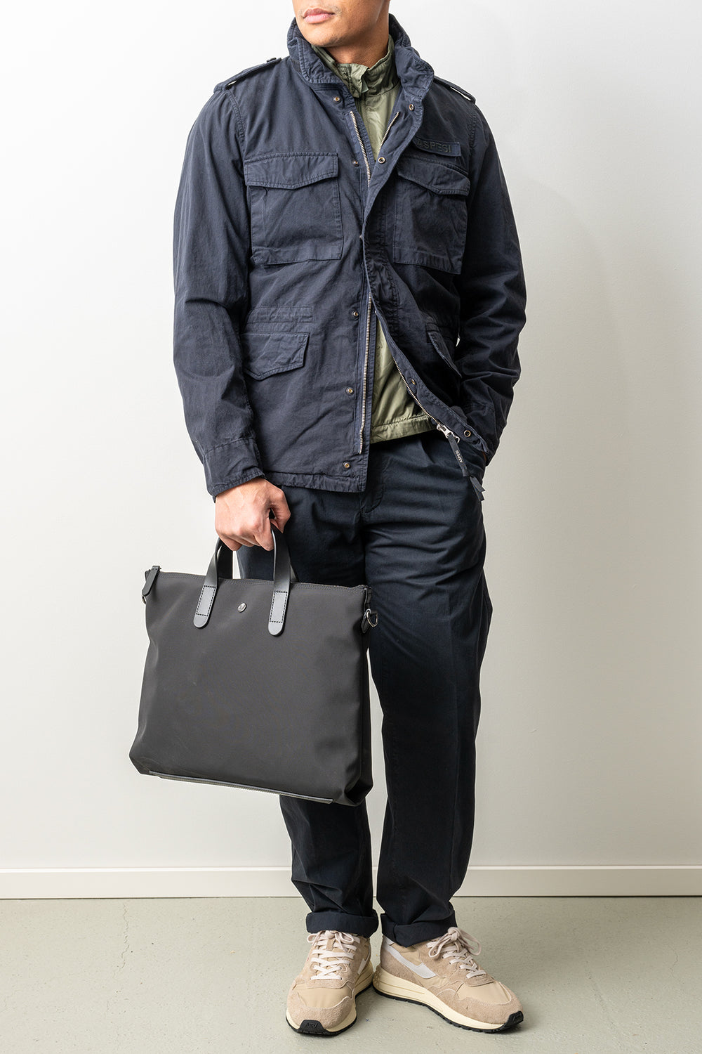 Giub Minifield Cotton Jacket Navy