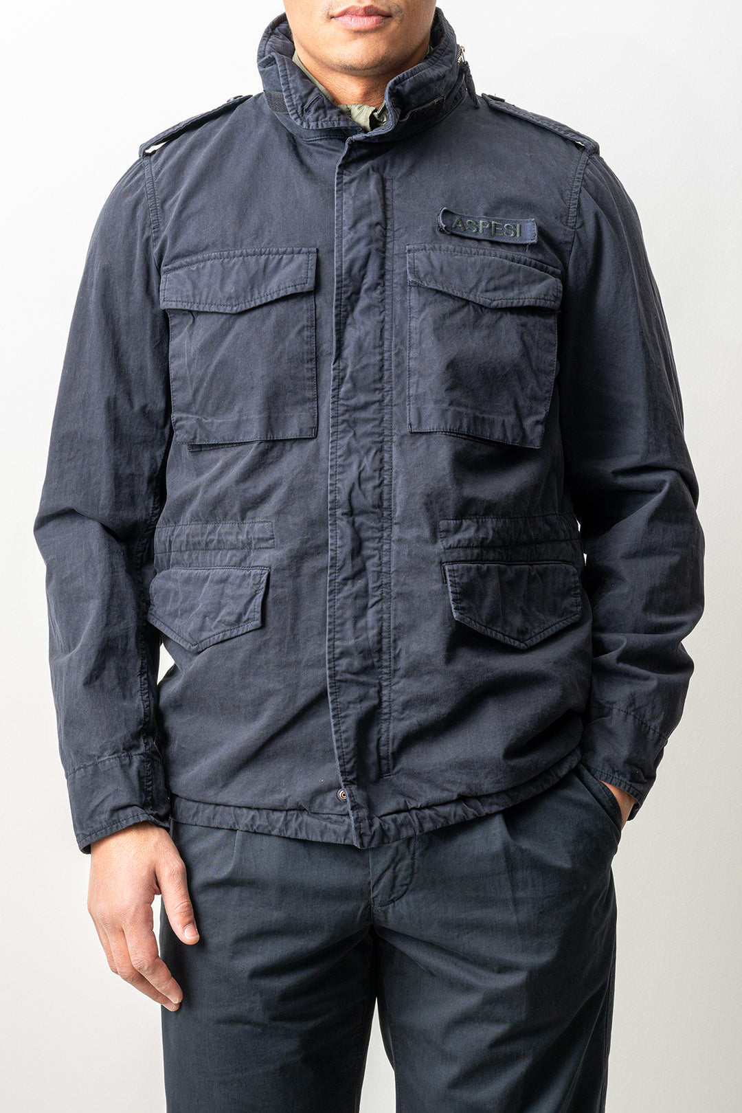 Giub Minifield Cotton Jacket Navy