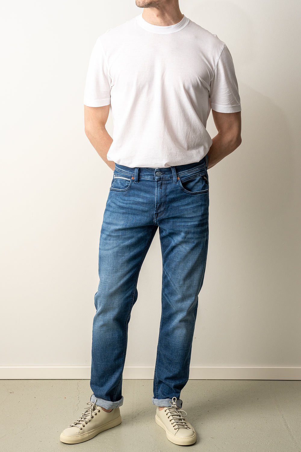 Grover Medium Blue Wash MEDIUM BLUE