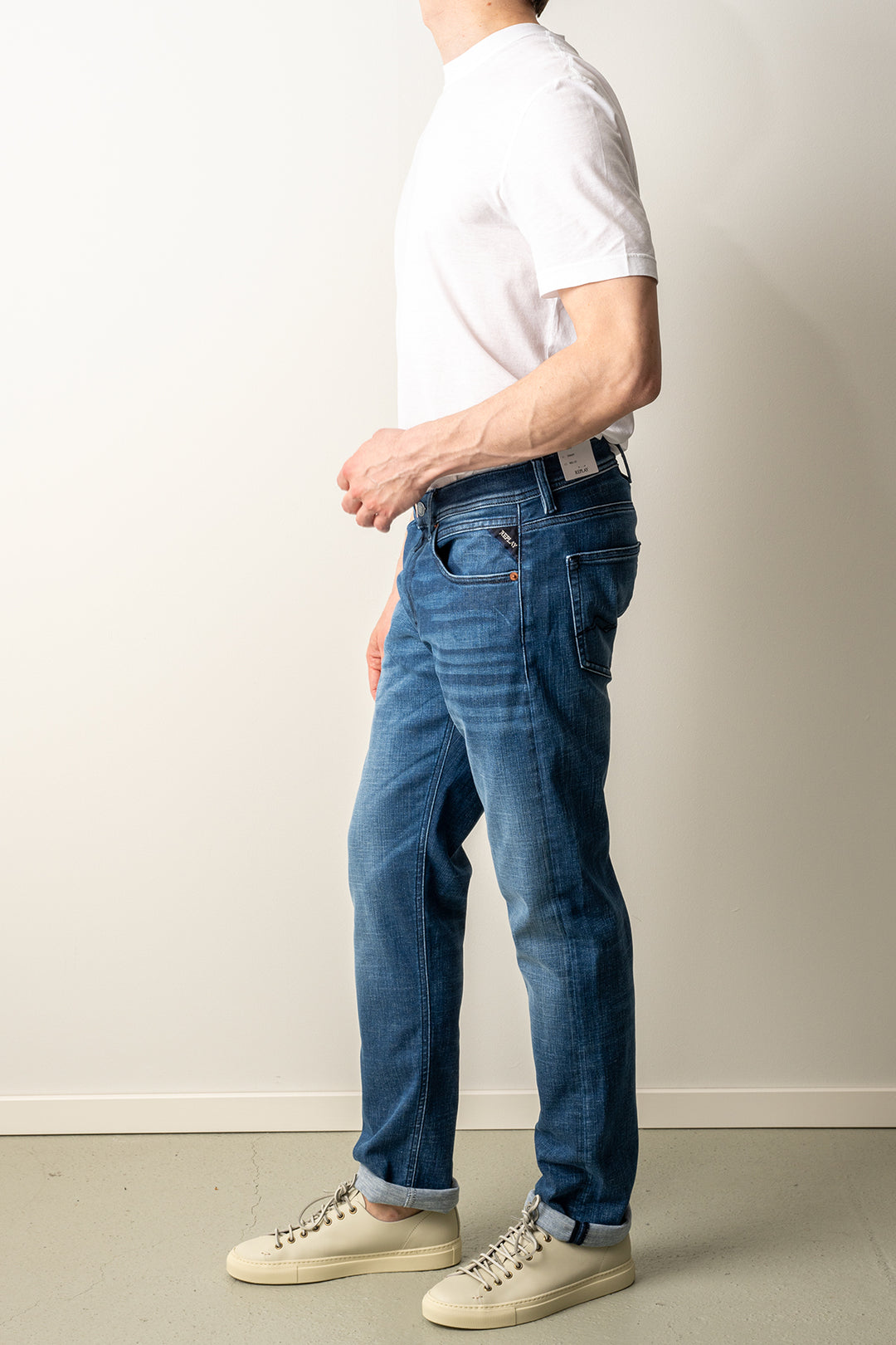 Grover Medium Blue Wash MEDIUM BLUE