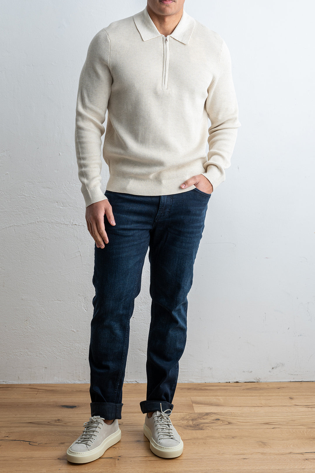 Hansie LS Zip 6600 IVORY