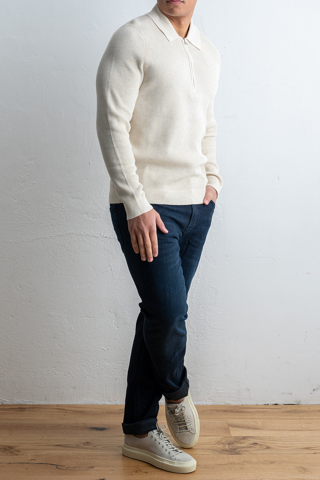 Hansie LS Zip 6600 IVORY