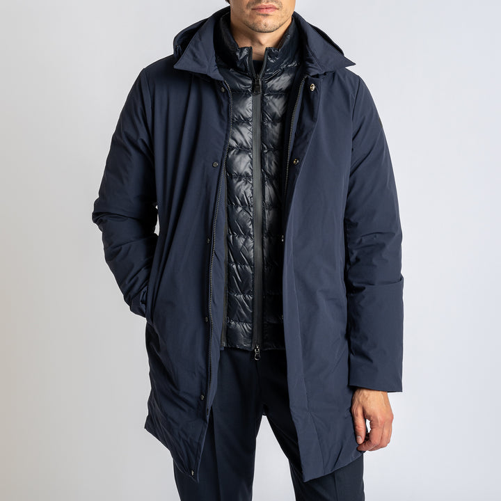 Techno Stretch Parka Navy