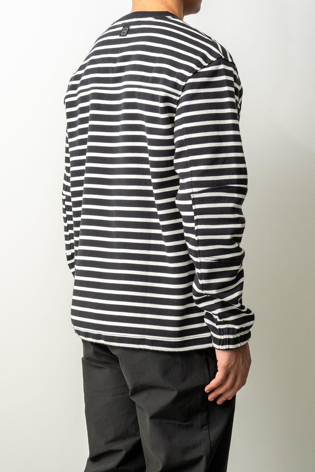 Hornsea Striped Long Sleeve T-Shirt Black Stripes