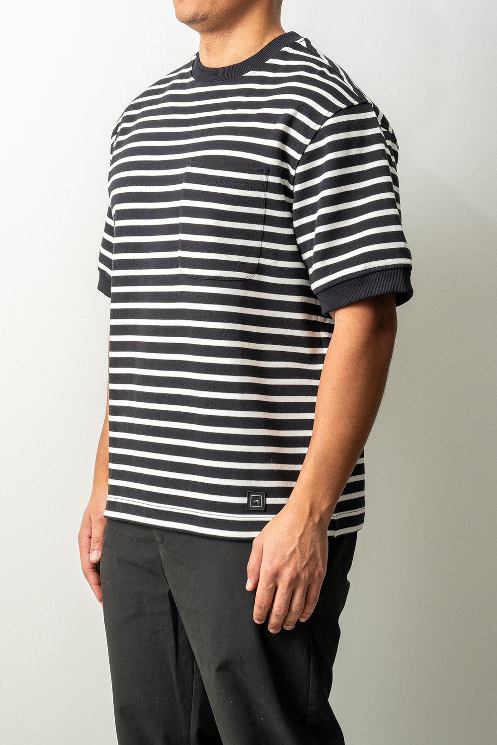 Hornsea Striped T-Shirt Black Stripes
