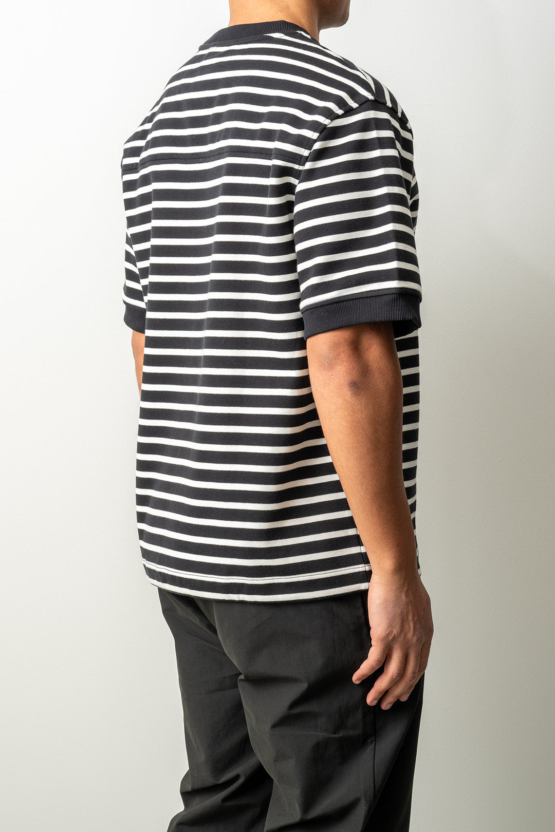 Hornsea Striped T-Shirt Black Stripes