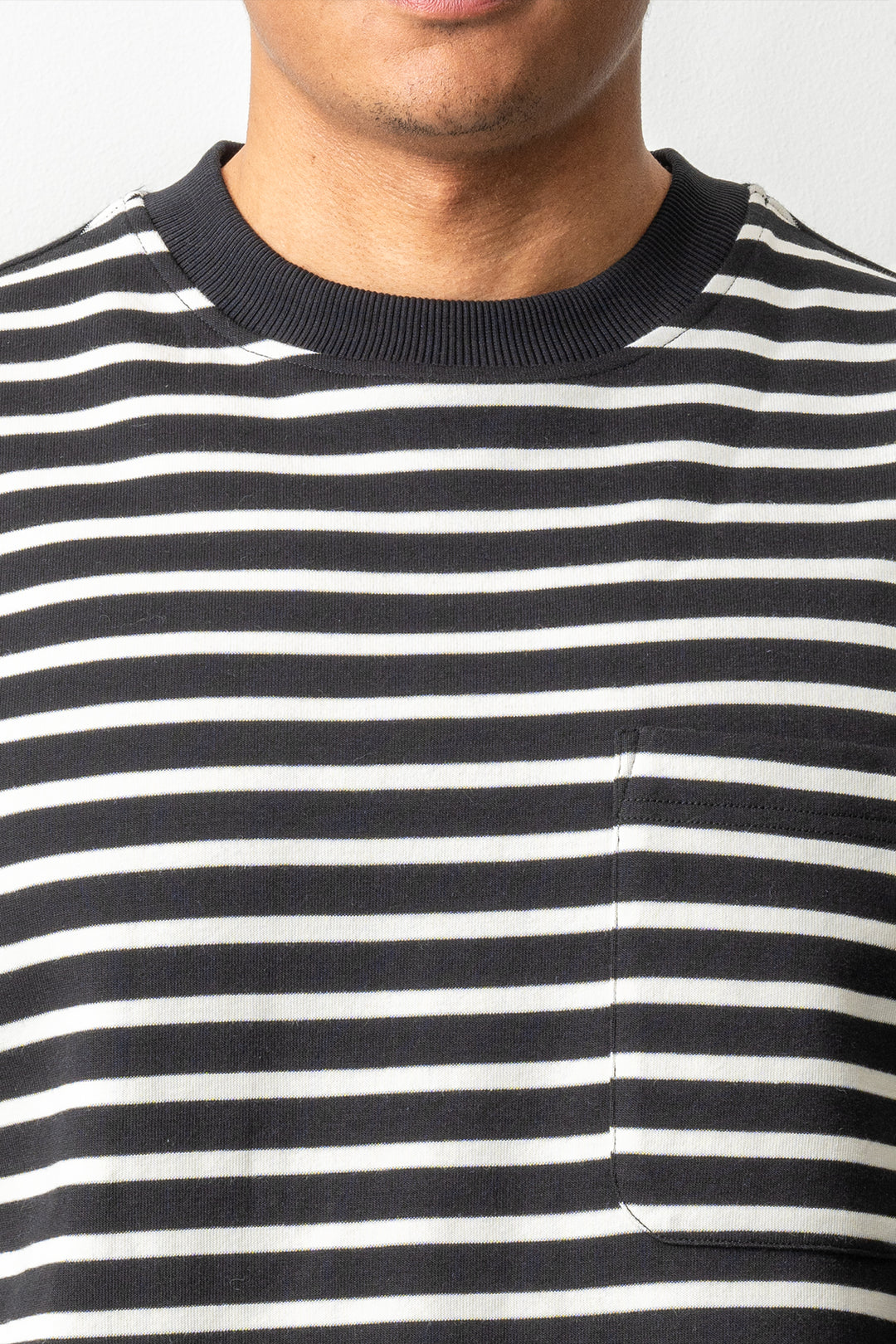 Hornsea Striped T-Shirt Black Stripes