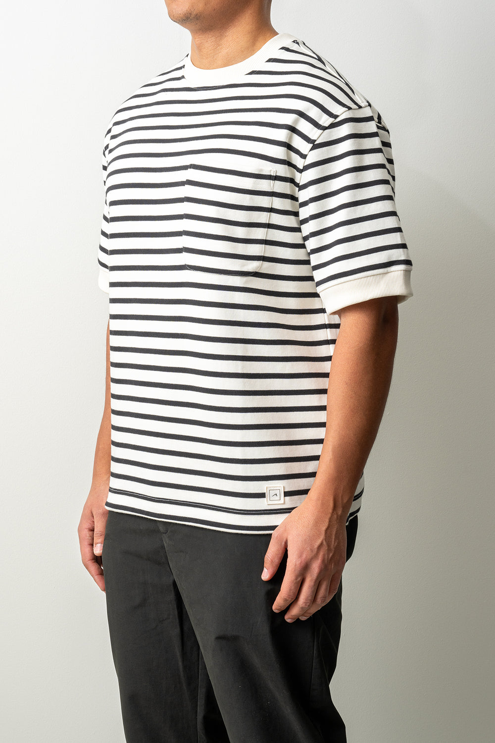 Hornsea Striped T-Shirt Off White Stripes