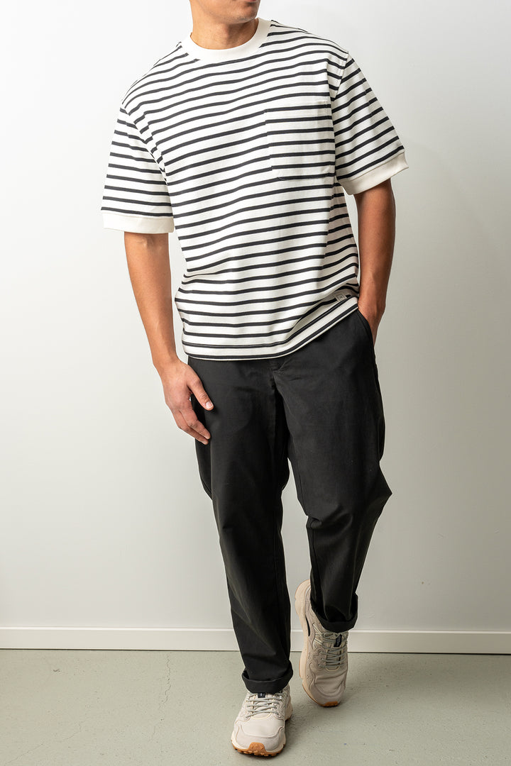 Hornsea Striped T-Shirt Off White Stripes
