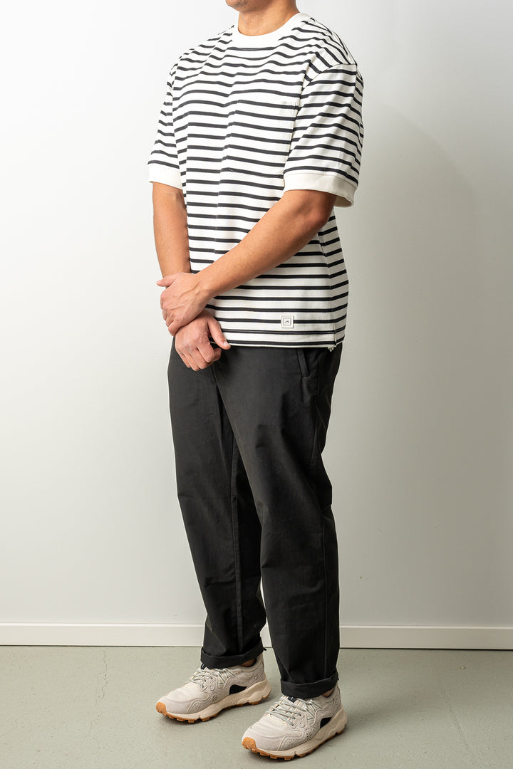 Hornsea Striped T-Shirt Off White Stripes