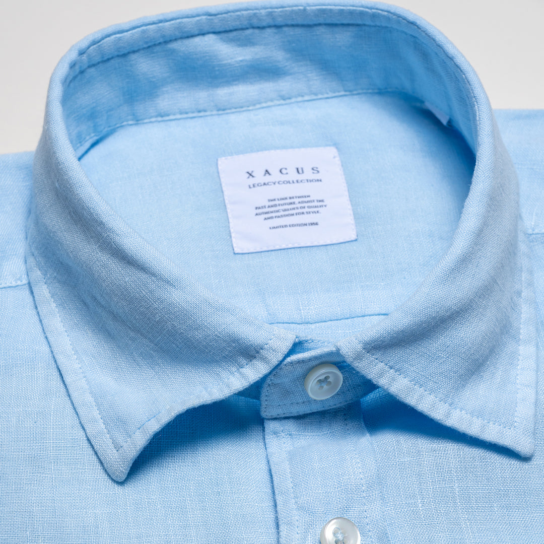 Luxury Linen Shirt LIGHT BLUE