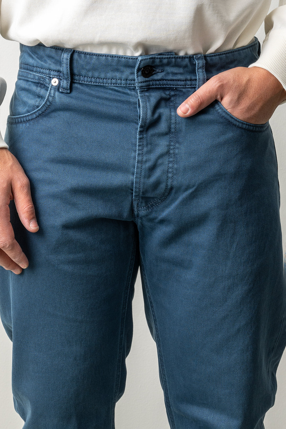 Indigo Denim-Raw Jeans J100005 Blue Raw