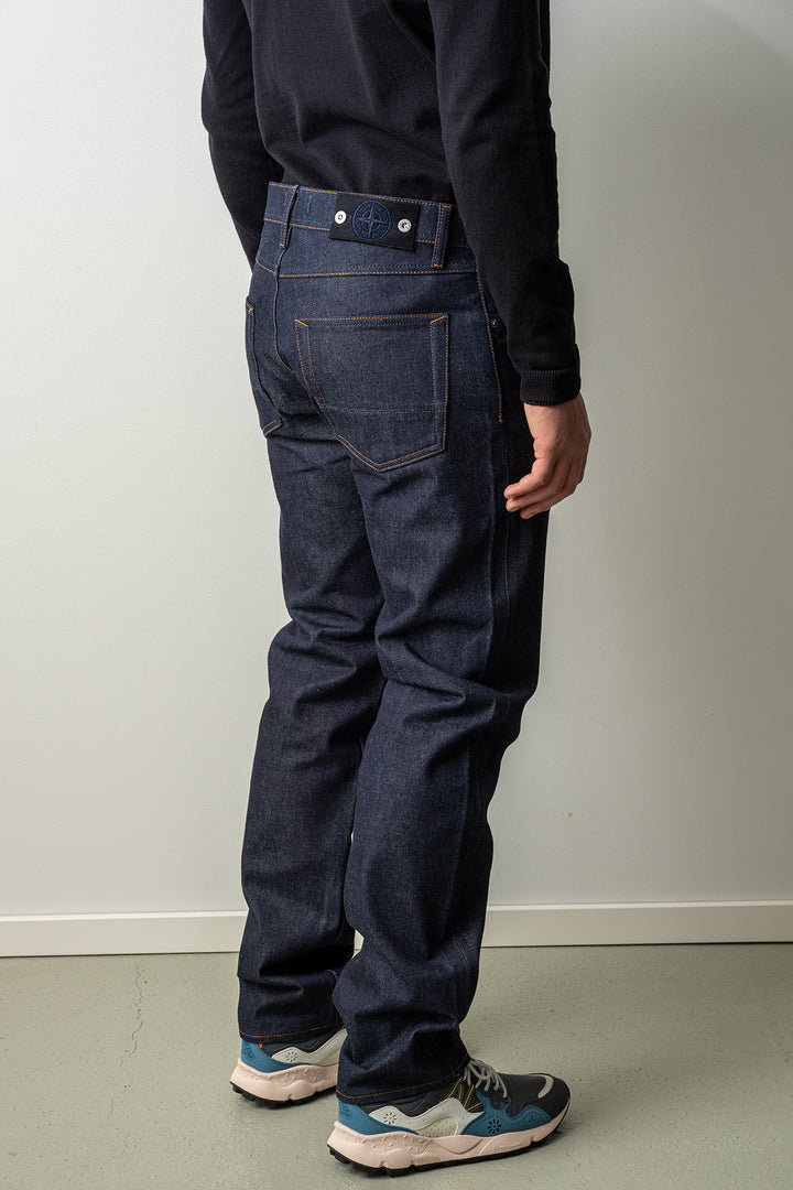 Indigo Denim-Raw Jeans J100005 Blue Raw