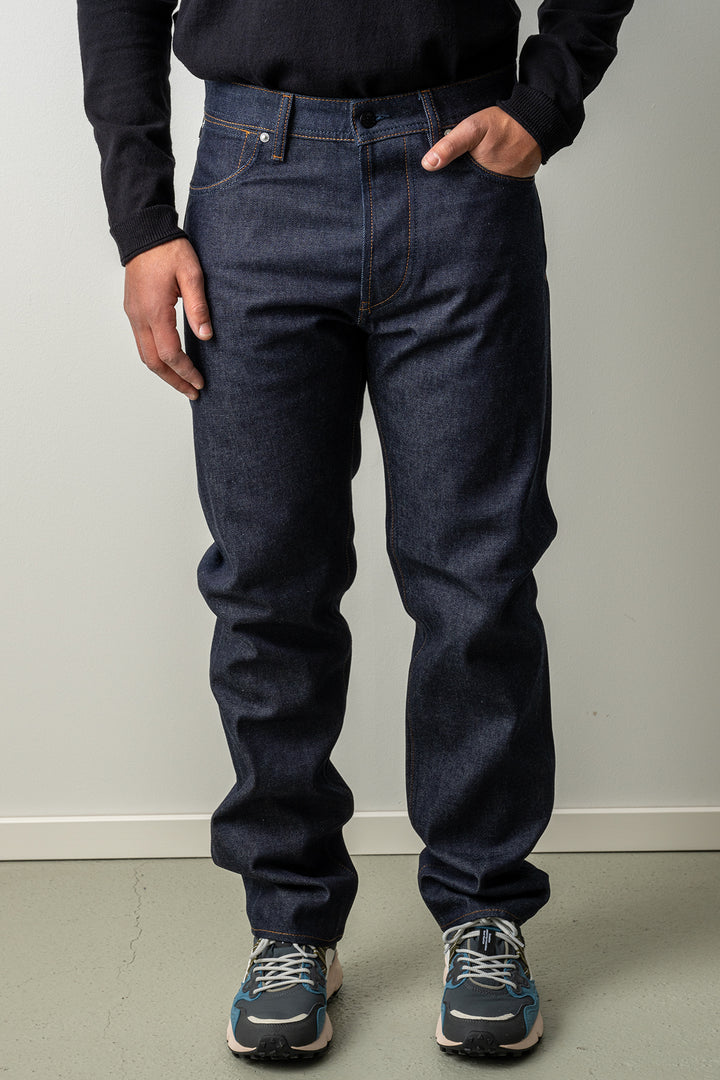 Indigo Denim-Raw Jeans J100005 Blue Raw