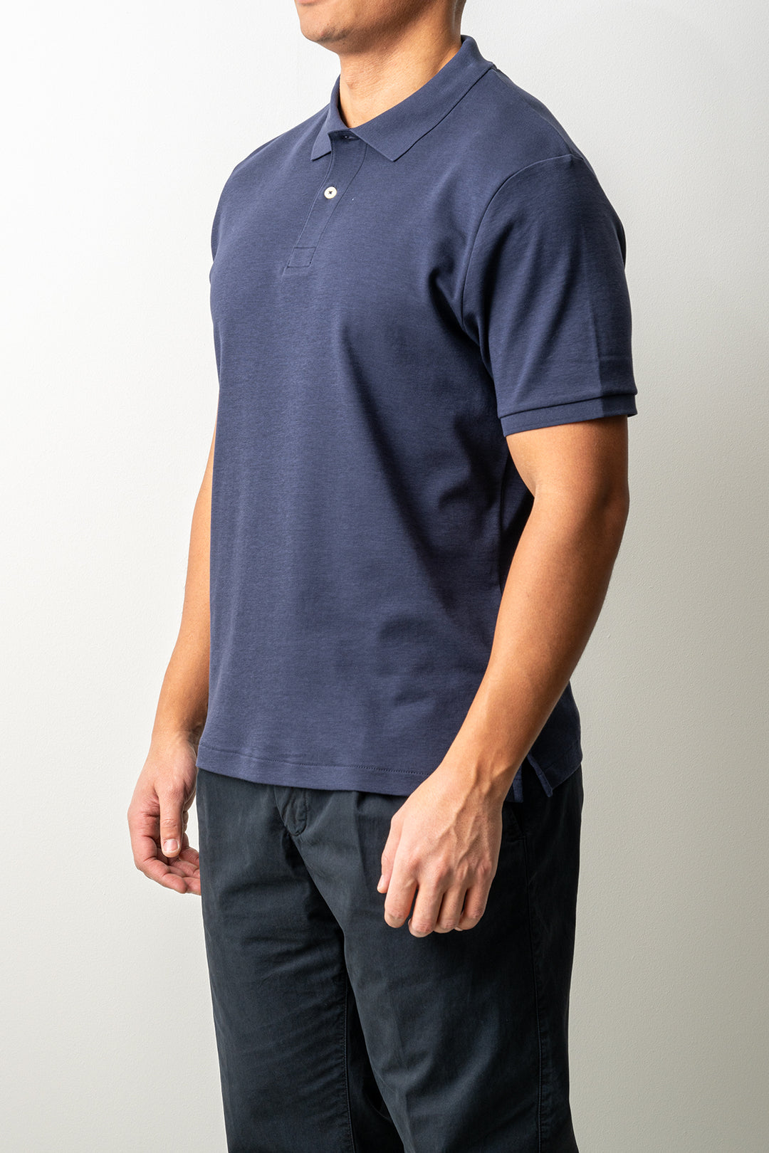 Interlock SS Polo Evening Blue