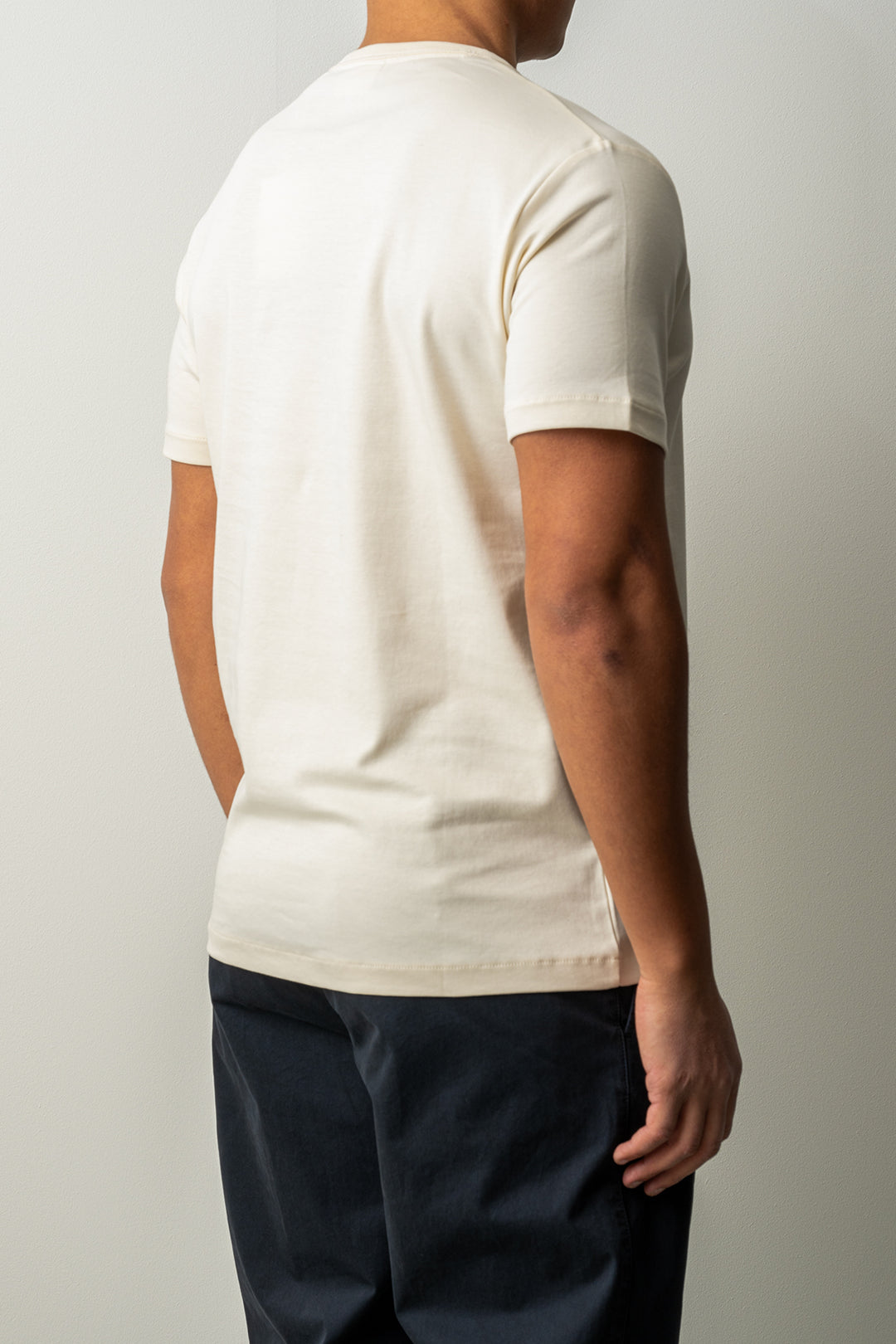 Interlock SS Shirt Creamed White