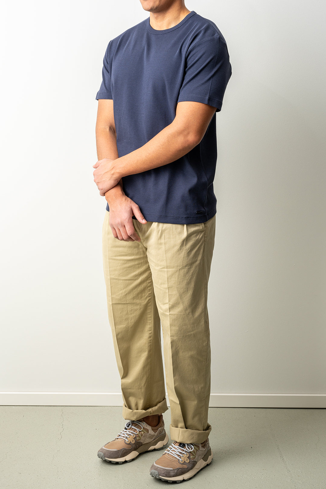 Interlock SS Shirt Evening Blue