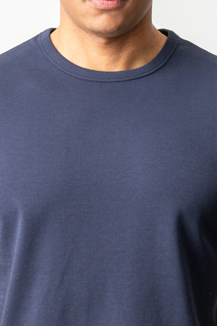 Interlock SS Shirt Evening Blue