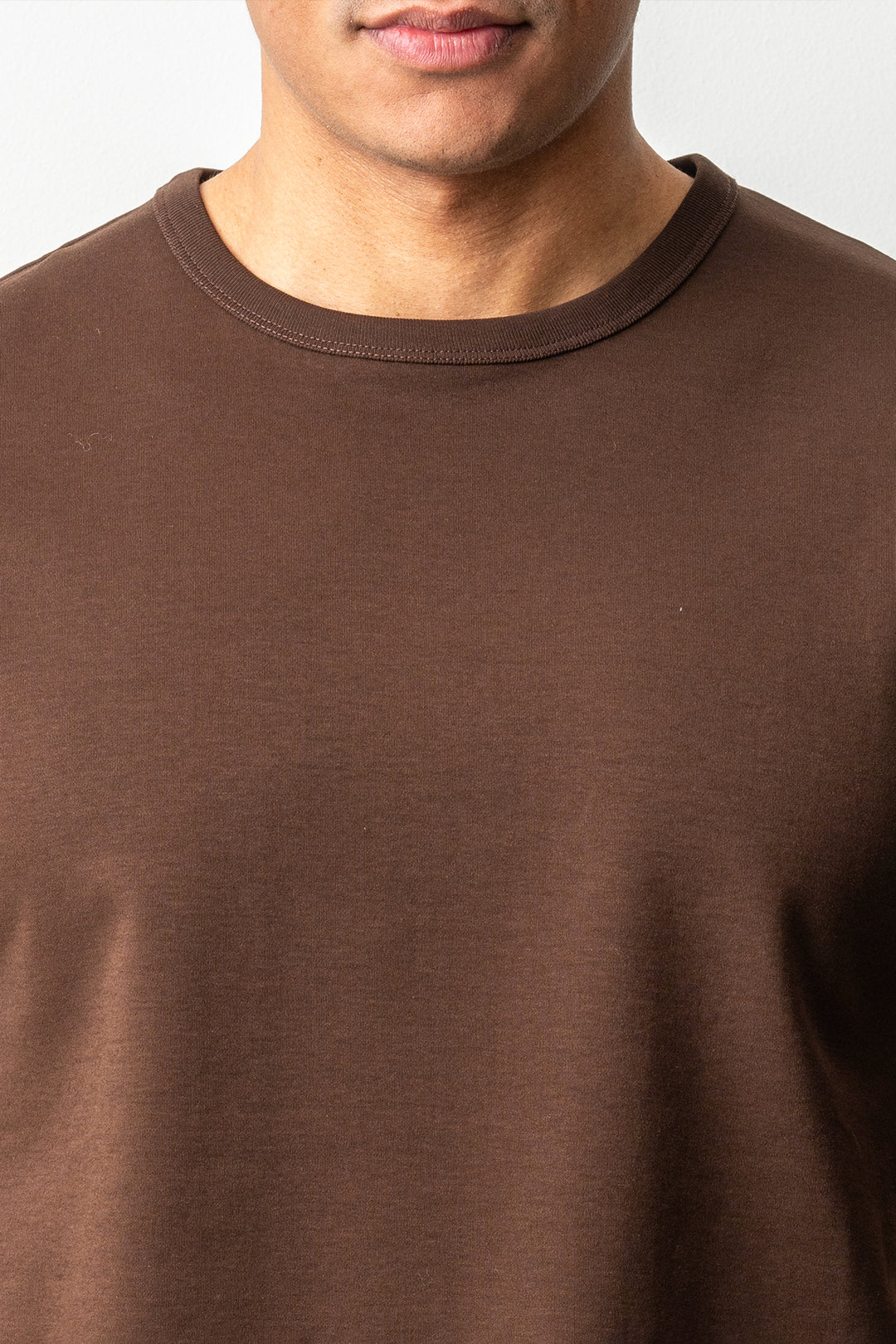 Interlock SS Shirt Mahogany Brown